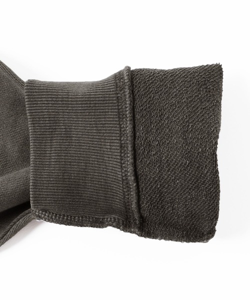 GLAZOS(グラソス)の「裏毛・ドロップショルダーピグメントトレーナー【セットアップ対応】(スウェット・キッズ・ブラック/グリーン/ブルー・170cm/130cm/140cm/150cm/160cm)」の16枚目の写真