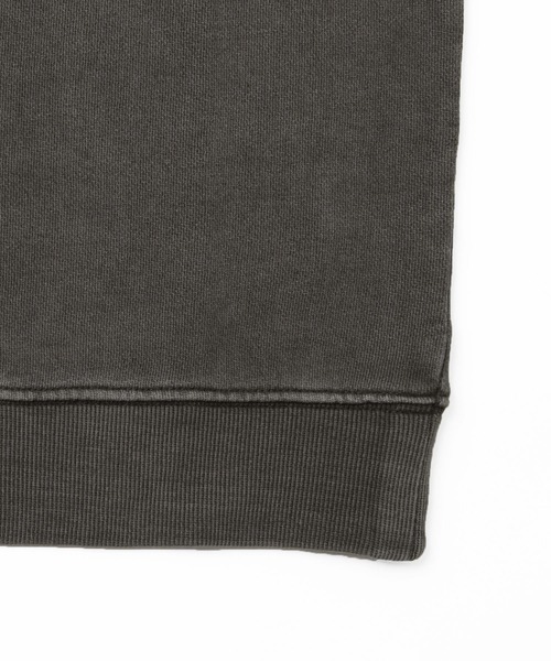 GLAZOS(グラソス)の「裏毛・ドロップショルダーピグメントトレーナー【セットアップ対応】(スウェット・キッズ・ブラック/グリーン/ブルー・170cm/130cm/140cm/150cm/160cm)」の17枚目の写真