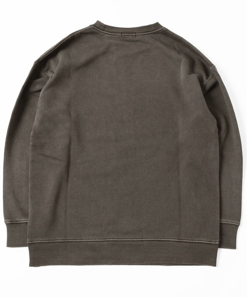 GLAZOS(グラソス)の「裏毛・ドロップショルダーピグメントトレーナー【セットアップ対応】(スウェット・キッズ・ブラック/グリーン/ブルー・170cm/130cm/140cm/150cm/160cm)」の19枚目の写真