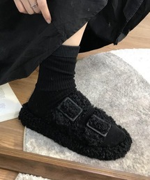 ボアダブルベルトサンダル