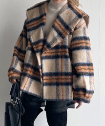 w closet | セーラーカラーショートコート(ピーコート)