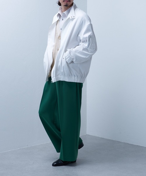 Lui's(ルイス)の「【SILLIS / シリス】 ビッグMA-1(MA-1・メンズ・オフホワイト/カーキ・44/46)」の5枚目の写真