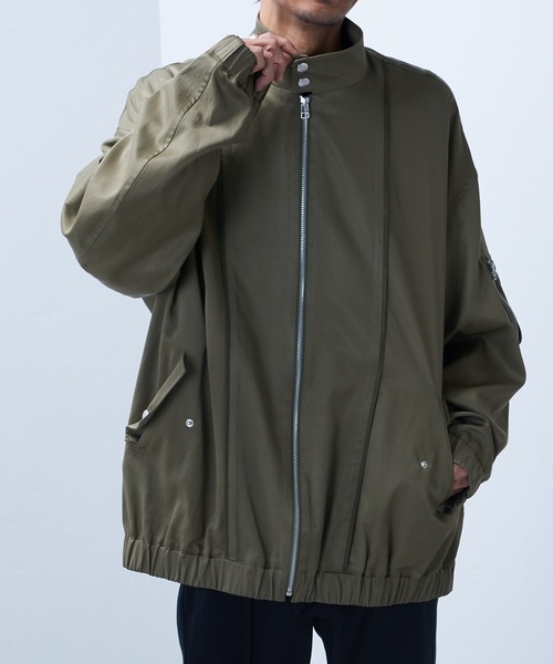 Lui's(ルイス)の「【SILLIS / シリス】 ビッグMA-1(MA-1・メンズ・オフホワイト/カーキ・44/46)」の21枚目の写真