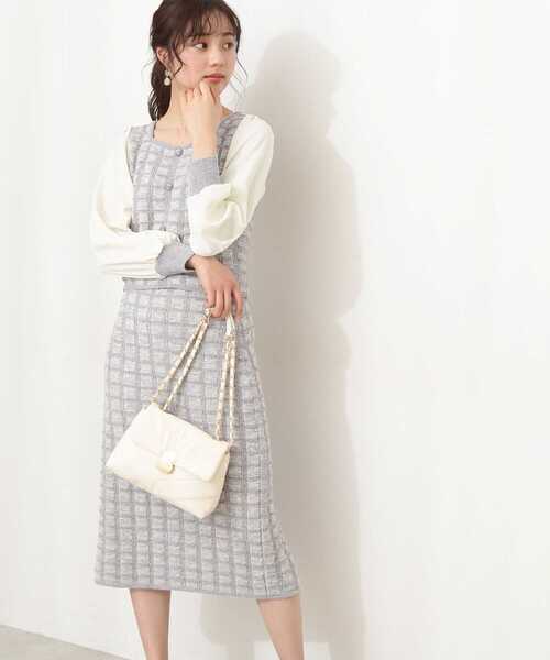 PROPORTION BODY DRESSING（プロポーションボディドレッシング）の「クラシカルジャガードニットＳＥＴＵＰ / 1212140206（ワンピース・レディース・ブラック/ブルー/ホワイト系その他・SMALL/MEDIUM）」の21枚目の写真