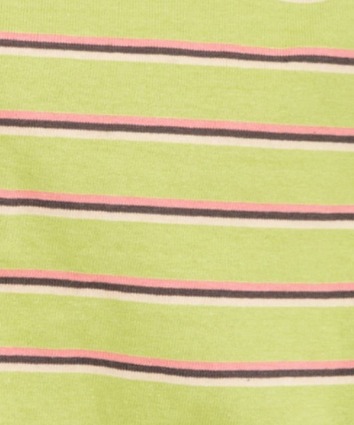 nemne store（ネンネストア）の「マルチボーダーロンT（Tシャツ/カットソー・レディース・ベージュ/ブルー/グリーン/ミント・フリー）」の20枚目の写真