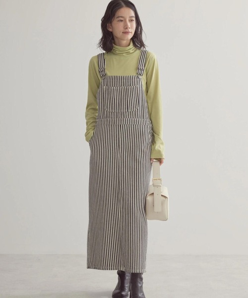 AMERI アメリ　ドレープサロペット　ジャンパースカート Ameri（アメリ）の「リングドットジャンパースカート（）」 - WEAR