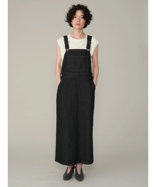 AMERICAN HOLIC（アメリカンホリック）の「デニムジャンパースカート（ジャンパースカート・レディース・ブラック/ストライプ/ワンウォッシュ・M/L）」の17枚目の写真