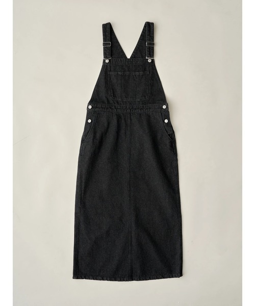 AMERICAN HOLIC（アメリカンホリック）の「デニムジャンパースカート（ジャンパースカート・レディース・ブラック/ストライプ/ワンウォッシュ・M/L）」の11枚目の写真