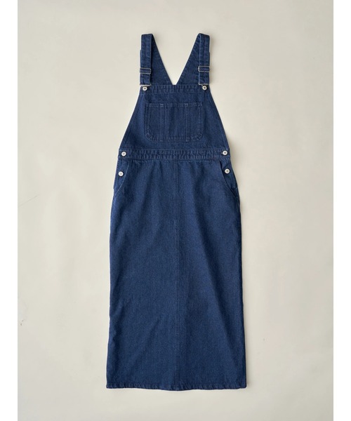 AMERICAN HOLIC（アメリカンホリック）の「デニムジャンパースカート（ジャンパースカート・レディース・ブラック/ストライプ/ワンウォッシュ・M/L）」の9枚目の写真