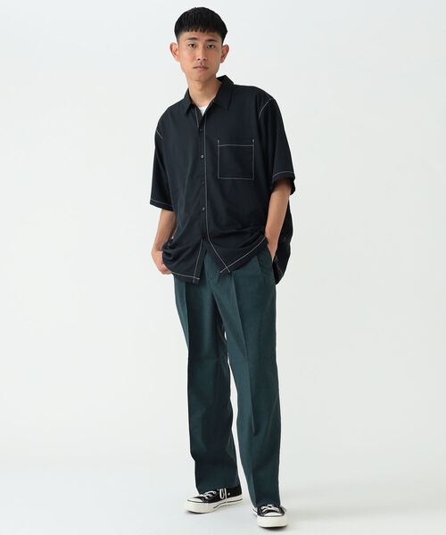 BEAMS(ビームス)の「BEAMS / EVALET 2プリーツ スラックス(スラックス・メンズ・ベージュ/グリーン・S/M/L/XL)」の6枚目の写真