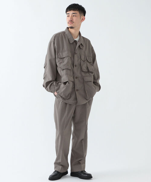 BEAMS(ビームス)の「BEAMS / EVALET 2プリーツ スラックス(スラックス・メンズ・ベージュ/グリーン・S/M/L/XL)」の10枚目の写真