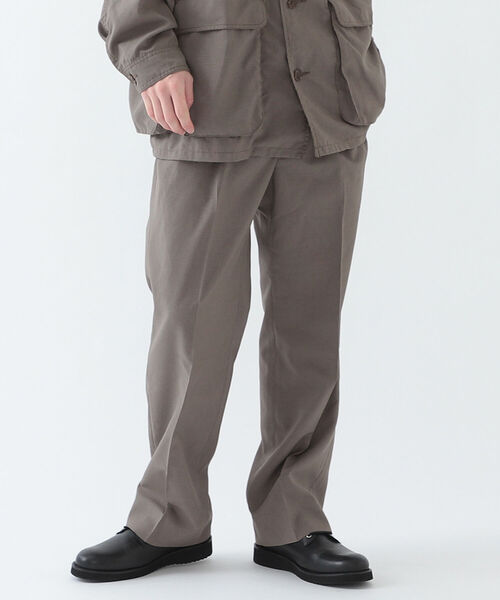 BEAMS(ビームス)の「BEAMS / EVALET 2プリーツ スラックス(スラックス・メンズ・ベージュ/グリーン・S/M/L/XL)」の12枚目の写真