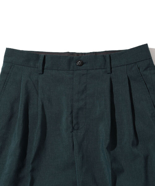 BEAMS(ビームス)の「BEAMS / EVALET 2プリーツ スラックス(スラックス・メンズ・ベージュ/グリーン・S/M/L/XL)」の20枚目の写真
