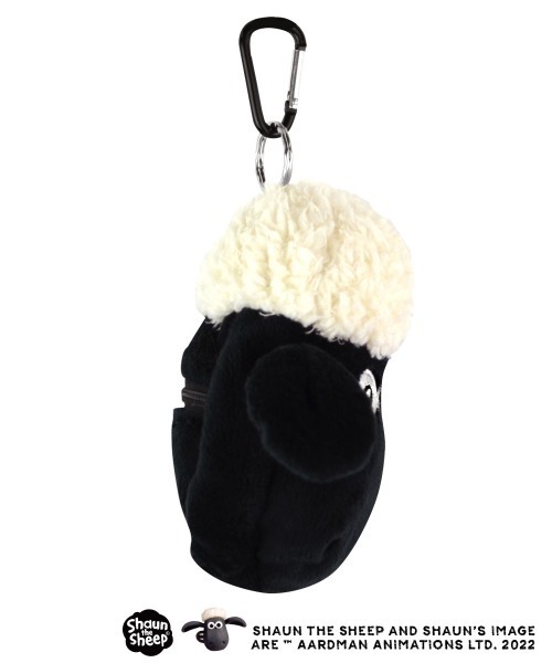 nici（ニキ）の「NICI/ひつじのショーン フィギュアミニポーチ ショーン（ポーチ・レディース・ホワイト・ONE SIZE）」の2枚目の写真