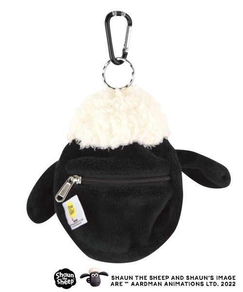 nici（ニキ）の「NICI/ひつじのショーン フィギュアミニポーチ ショーン（ポーチ・レディース・ホワイト・ONE SIZE）」の3枚目の写真