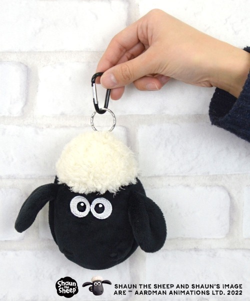 nici（ニキ）の「NICI/ひつじのショーン フィギュアミニポーチ ショーン（ポーチ・レディース・ホワイト・ONE SIZE）」の4枚目の写真