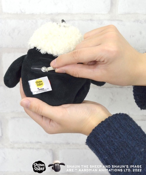 nici（ニキ）の「NICI/ひつじのショーン フィギュアミニポーチ ショーン（ポーチ・レディース・ホワイト・ONE SIZE）」の5枚目の写真