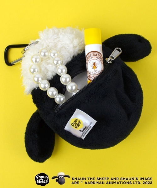 nici（ニキ）の「NICI/ひつじのショーン フィギュアミニポーチ ショーン（ポーチ・レディース・ホワイト・ONE SIZE）」の8枚目の写真