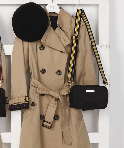 To b. by agnes b.（トゥービーバイアニエスベー）の「WS70 POCHETTE ポシェット（ショルダーバッグ・レディース・ブラック・FREE）」の14枚目の写真