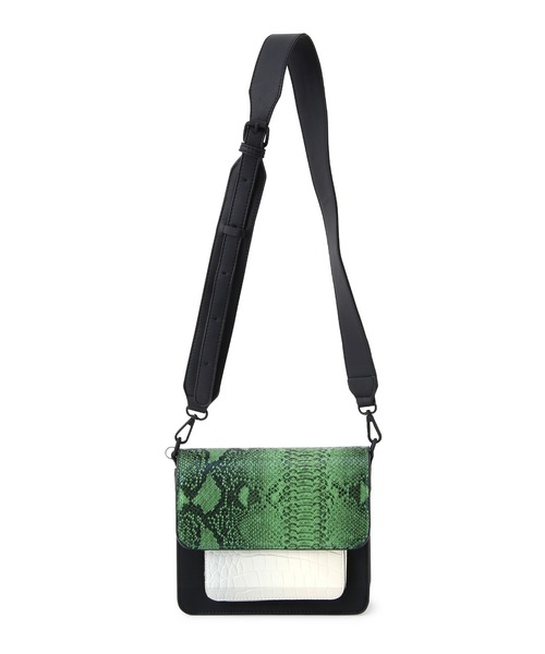 HVISK（ヴィスク）の「【HVISK】CAYMAN POCKET（ショルダーバッグ・レディース・ダークグリーン・FREE）」の8枚目の写真