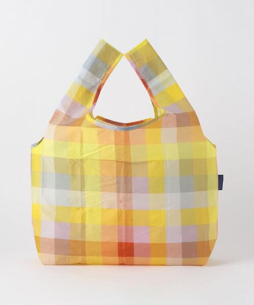 BAGGU（バグー）の「＜BAGGU＞チェック ポケッタブルバッグ/STANDARD（エコバッグ/サブバッグ・レディース・その他1/ケリー・FREE）」の2枚目の写真