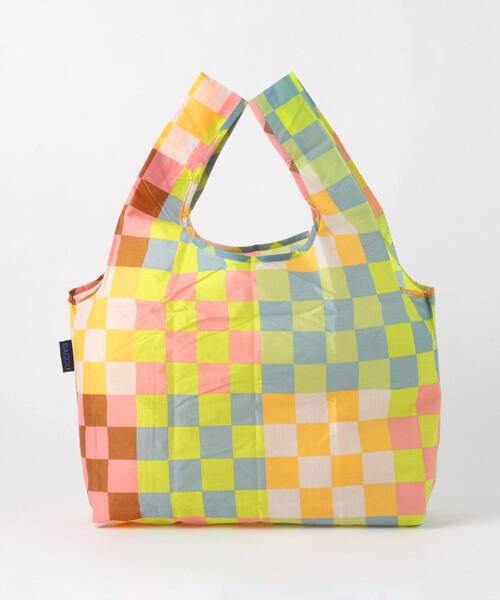 BAGGU（バグー）の「＜BAGGU＞チェック ポケッタブルバッグ/STANDARD（エコバッグ/サブバッグ・レディース・その他1/ケリー・FREE）」の4枚目の写真