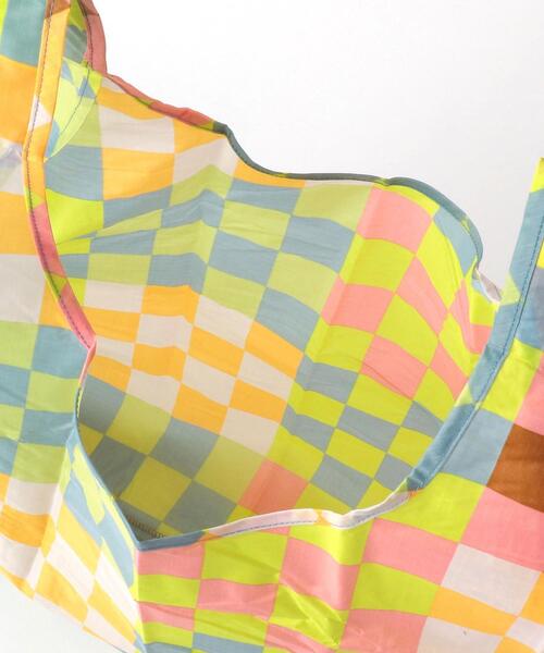 BAGGU（バグー）の「＜BAGGU＞チェック ポケッタブルバッグ/STANDARD（エコバッグ/サブバッグ・レディース・その他1/ケリー・FREE）」の5枚目の写真