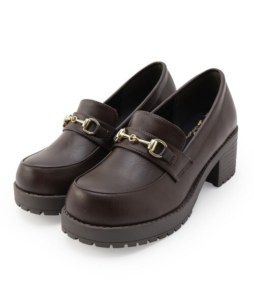 cs T&P(シーエスティーアンドピー)の「ビット付きマニッシュローファー【csT&P】(パンプス・レディース・ブラック/ダークブラウン/アイボリー・22.5cm/23.0cm/23.5cm/24.0cm/24.5cm/25.0cm)」の3枚目の写真