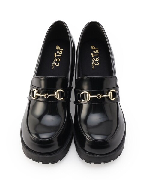 cs T&P(シーエスティーアンドピー)の「ビット付きマニッシュローファー【csT&P】(パンプス・レディース・ブラック/ダークブラウン/アイボリー・22.5cm/23.0cm/23.5cm/24.0cm/24.5cm/25.0cm)」の10枚目の写真
