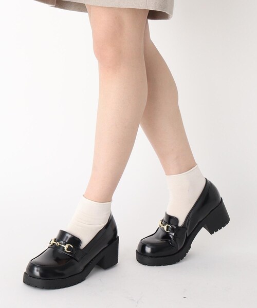 cs T&P(シーエスティーアンドピー)の「ビット付きマニッシュローファー【csT&P】(パンプス・レディース・ブラック/ダークブラウン/アイボリー・22.5cm/23.0cm/23.5cm/24.0cm/24.5cm/25.0cm)」の13枚目の写真