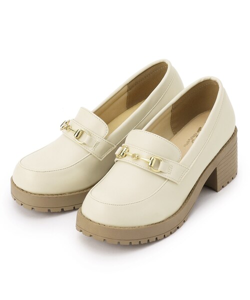cs T&P(シーエスティーアンドピー)の「ビット付きマニッシュローファー【csT&P】(パンプス・レディース・ブラック/ダークブラウン/アイボリー・22.5cm/23.0cm/23.5cm/24.0cm/24.5cm/25.0cm)」の5枚目の写真