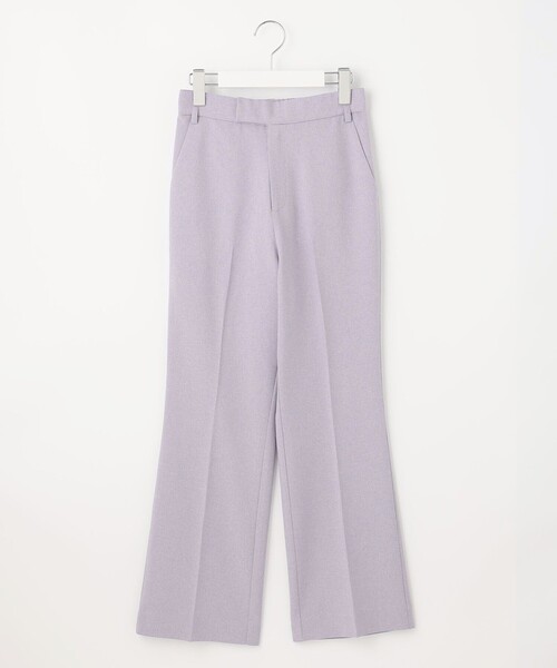 Feroux（フェルゥ）の「【洗える】ドライタッチセミフレア カラーパンツ（その他パンツ・レディース・ふじ色系/ブラック系/スモーキーグリーン系/ライトイエロー系/アイボリー系・2/0/1）」の20枚目の写真