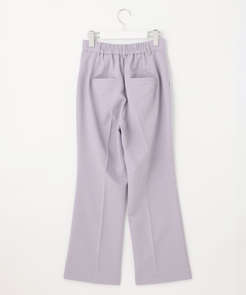 Feroux（フェルゥ）の「【洗える】ドライタッチセミフレア カラーパンツ（その他パンツ・レディース・ふじ色系/ブラック系/スモーキーグリーン系/ライトイエロー系/アイボリー系・2/0/1）」の21枚目の写真