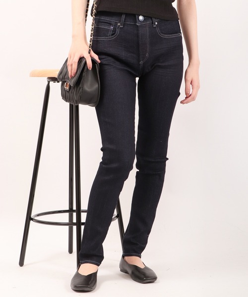 Antgauge(アントゲージ)の「ANTGAUGE OLIVIA BOYS FIT SLIM デニムパンツ(デニムパンツ・レディース・ワンウォッシュ・SS/M/L/S)」の1枚目の写真