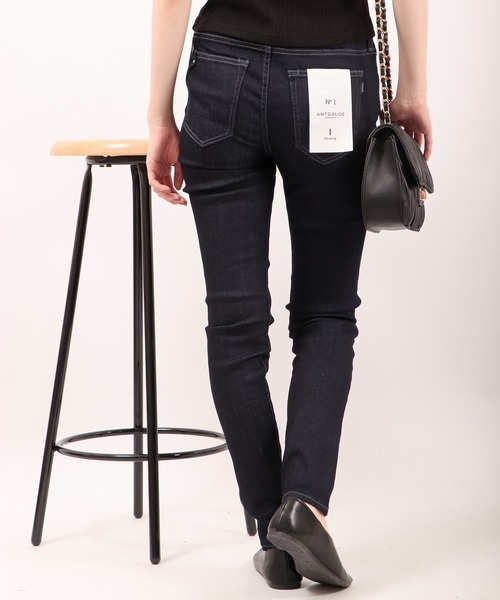 Antgauge(アントゲージ)の「ANTGAUGE OLIVIA BOYS FIT SLIM デニムパンツ(デニムパンツ・レディース・ワンウォッシュ・SS/M/L/S)」の4枚目の写真