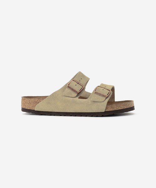 Arizona BIRKENSTOCK ビルケンシュトック サンダル トープ 男 BIRKENSTOCK ビルケンシュトック アリゾナ スエードレザートープ