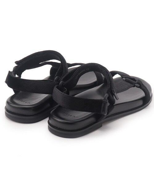 INDIVI(インディヴィ)の「◆ベロアスポーツサンダル(サンダル・レディース・ブラック系/ベージュ系その他3/ブラック・35/45/25)」の9枚目の写真