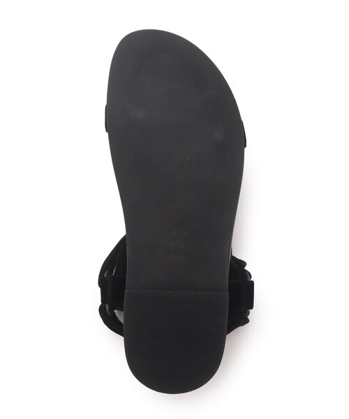 INDIVI(インディヴィ)の「◆ベロアスポーツサンダル(サンダル・レディース・ブラック系/ベージュ系その他3/ブラック・35/45/25)」の11枚目の写真