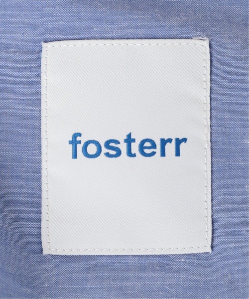 417 EDIFICE(フォーワンセブンエディフィス)の「【fosterr / フォスター】 シャツジャケット(シャツ/ブラウス・メンズ・ホワイト系その他/ブルー・SMALL/MEDIUM/LARGE)」の21枚目の写真