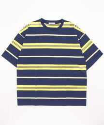 STYLEBLOCK | スーパービッグ半袖ボーダーTシャツ(Tシャツ/カットソー)
