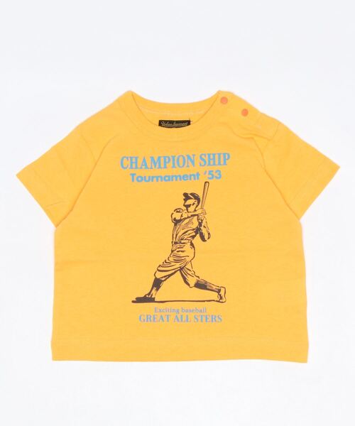 Life Support Products(ライフサポートプロダクツ)の「空紡糸プリントTシャツ(80~150cm)(Tシャツ/カットソー・キッズ・レッド/オレンジ/パープル/ライトグリーン/グリーン/チャコール/ブルー/オフホワイト/ホワイト/ライトブルー・90/100/110/120/80/95/150/140/130)」の10枚目の写真