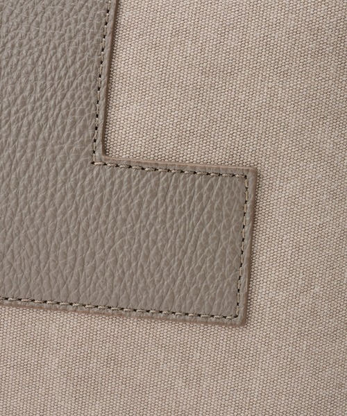 IACUCCI（イアクッチ）の「《 22SS 新色 》ソルベット S CANVAS/CERVO（トートバッグ・レディース・アイボリー/グレイッシュベージュ・FREE）」の7枚目の写真