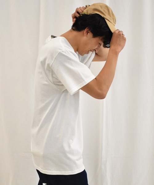 SPENDY'S Store（スペンディーズストア）の「<HUF/ハフ>ロゴ半袖Tシャツ（Tシャツ/カットソー・メンズ・ブラック/チャコールグレー/グレー/ホワイト・M/XL/L）」の10枚目の写真