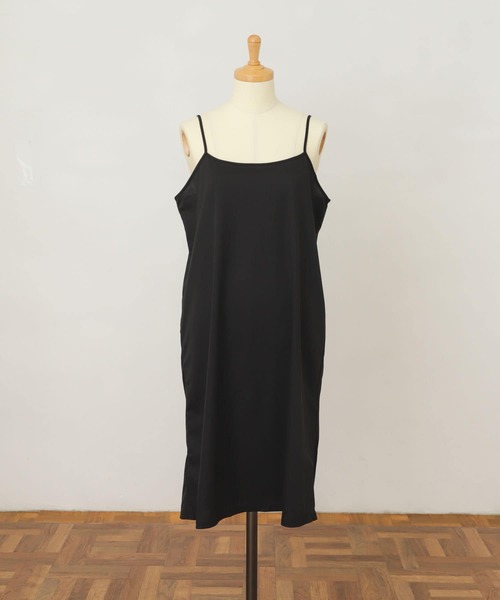 SENSE OF PLACE by URBAN RESEARCH（センスオブプレイスバイアーバンリサーチ）の「インナーキャミワンピース（その他アンダーウェア/インナー・レディース・ブラック/ベージュ・ONE）」の3枚目の写真