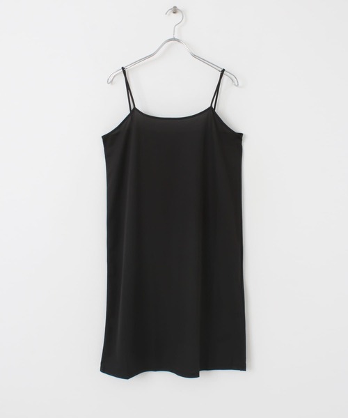 SENSE OF PLACE by URBAN RESEARCH（センスオブプレイスバイアーバンリサーチ）の「インナーキャミワンピース（その他アンダーウェア/インナー・レディース・ブラック/ベージュ・ONE）」の6枚目の写真