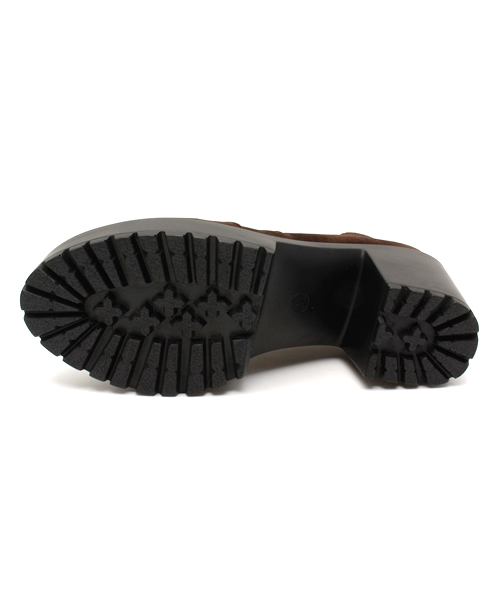 OUTLET(アウトレット)の「【who's who Chico】サイドゴアブーツ(ブーツ・レディース・ダークブラウン/ブラック・MEDIUM/SMALL/LARGE)」の4枚目の写真