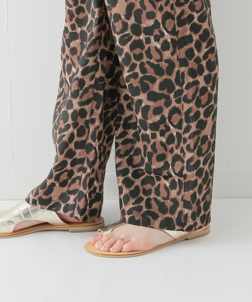 JOURNAL STANDARD relume（ジャーナルスタンダード　レリューム）の「アニマルプリントパンツ（その他パンツ・レディース・ブラウン系その他/ブラウン・FREE）」の8枚目の写真