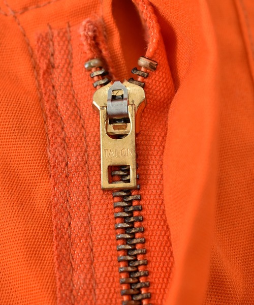 Lee（リー）の「【ヴィンテージ古着】80's Lee / リー 半袖 Magcobar オールインワン つなぎ USA製（つなぎ/オールインワン・メンズ・オレンジ・42）」の8枚目の写真