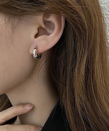 シンプルミラーピアス