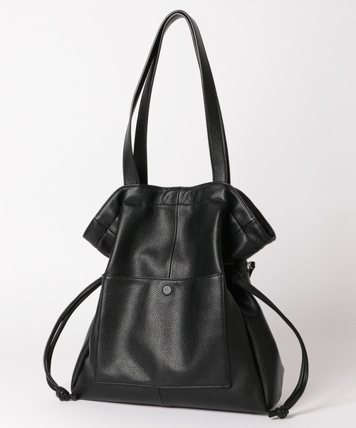 LOWRYS FARM（ローリーズファーム）の「柔ら軽いトートＢＡＧ　122759（トートバッグ・レディース・アイボリー/ブラック/ダークブラウン・FREE）」の5枚目の写真